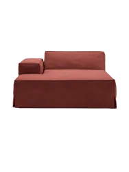 Modulare Design Chaiselongue „Jodie“ mit abnehmbaren Bezug Chosen by Bloomingloft