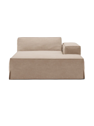 Modulare Design Chaiselongue „Jodie“ mit abnehmbaren Bezug Chosen by Bloomingloft