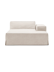 Modulare Design Chaiselongue „Jodie“ mit abnehmbaren Bezug Chosen by Bloomingloft