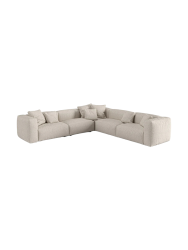 Modulares, 6-Sitzer Design Ecksofa „Martina“ Micadoni