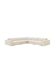 Grosses 6-Sitzer Design Ecksofa „Jodie“ Chosen by Bloomingloft