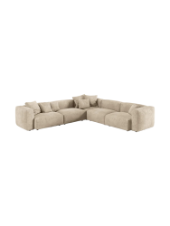 Modulares, 6-Sitzer Design Ecksofa „Martina“ Micadoni
