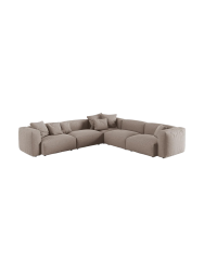 Modulares, 6-Sitzer Design Ecksofa „Martina“ Micadoni