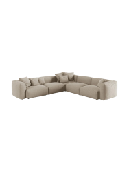 Modulares, 6-Sitzer Design Ecksofa „Martina“ Micadoni