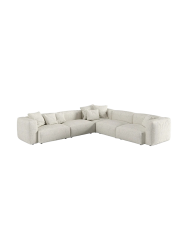 Modulares, 6-Sitzer Design Ecksofa „Martina“ Micadoni