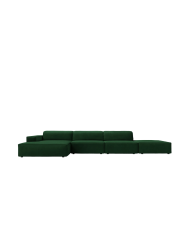 5-Sitzer Design Ecksofa „Jodie“ mit Ottomane Chosen by Bloomingloft
