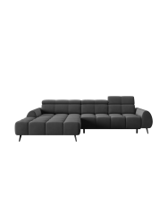 Design Ecksofa „Alyse“ mit Relaxfunktion Chosen by Bloomingloft