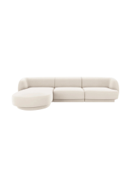 Modulares Design Ecksofa „Miley“ (4-Sitzer) Chosen by Bloomingloft