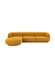 Modulares Design Ecksofa „Miley“ (4-Sitzer) Chosen by Bloomingloft
