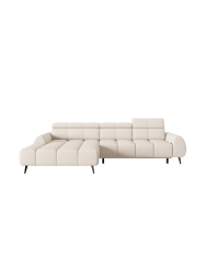 Design Ecksofa „Alyse“ mit Relaxfunktion Chosen by Bloomingloft