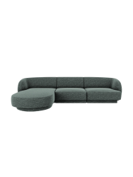 Modulares Design Ecksofa „Miley“ (4-Sitzer) Chosen by Bloomingloft