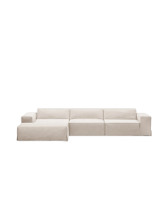 4-Sitzer Design Sofa „Jodie“ mit abnehmbaren Bezug Chosen by Bloomingloft