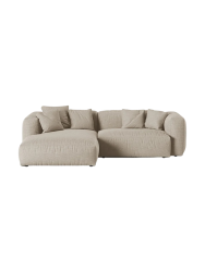 Modulares, 3-Sitzer Design Ecksofa „Martina“ Micadoni