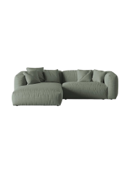 Modulares, 3-Sitzer Design Ecksofa „Martina“ Micadoni