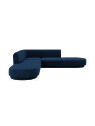 Modulares Design Ecksofa mit Ottomane „Miley“ (5-Sitzer) Chosen by Bloomingloft