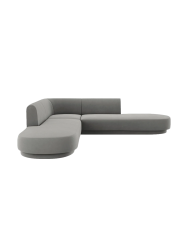 Modulares Design Ecksofa mit Ottomane „Miley“ (5-Sitzer) Chosen by Bloomingloft