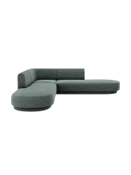 Modulares Design Ecksofa mit Ottomane „Miley“ (5-Sitzer) Chosen by Bloomingloft