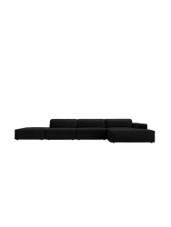 5-Sitzer Design Ecksofa „Jodie“ mit Ottomane Chosen by Bloomingloft