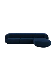 Modulares Design Ecksofa „Miley“ (4-Sitzer) Chosen by Bloomingloft