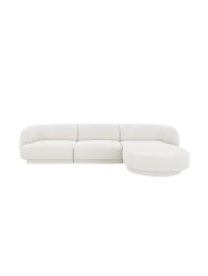 Modulares Design Ecksofa „Miley“ (4-Sitzer) Chosen by Bloomingloft