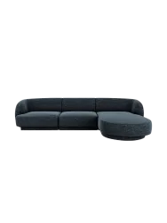 Modulares Design Ecksofa „Miley“ (4-Sitzer) Chosen by Bloomingloft