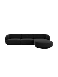 Modulares Design Ecksofa „Miley“ (4-Sitzer) Chosen by Bloomingloft