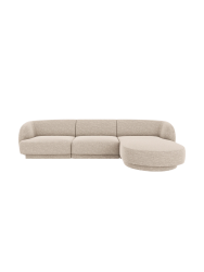 Modulares Design Ecksofa „Miley“ (4-Sitzer) Chosen by Bloomingloft