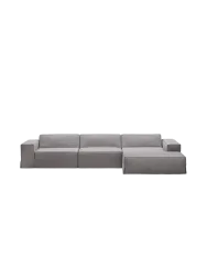 4-Sitzer Design Sofa „Jodie“ mit abnehmbaren Bezug Chosen by Bloomingloft