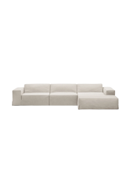 4-Sitzer Design Ecksofa „Jodie“ mit abnehmbaren Bezug Chosen by Bloomingloft