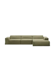 4-Sitzer Design Sofa „Jodie“ mit abnehmbaren Bezug Chosen by Bloomingloft