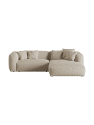 Modulares, 3-Sitzer Design Ecksofa „Martina“ Micadoni