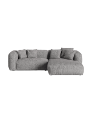 Modulares, 3-Sitzer Design Ecksofa „Martina“ Micadoni