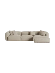 Modulares, 4-Sitzer Design Ecksofa „Martina“ Micadoni