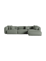 Modulares, 4-Sitzer Design Ecksofa „Martina“ Micadoni