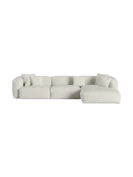Modulares, 4-Sitzer Design Ecksofa „Martina“ Micadoni