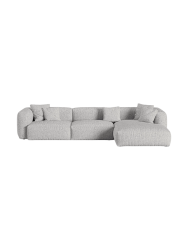 Modulares, 4-Sitzer Design Ecksofa „Martina“ Micadoni