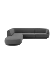 Modulares Design Ecksofa „Miley“ (6-Sitzer) Chosen by Bloomingloft