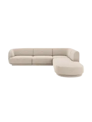 Modulares Design Ecksofa „Miley“ (6-Sitzer) Chosen by Bloomingloft
