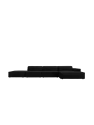 Design Ecksofa „Jodie“ mit abgerundeten Ottomanen (5-Sitzer) Chosen by Bloomingloft
