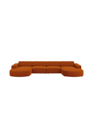 Grosses Design Panoramasofa „Jodie“ (6-Sitzer) Chosen by Bloomingloft