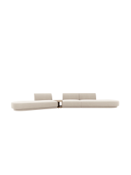 Modulares Design Sofa „Miley“ mit Beistelltisch (5-Sitzer) Chosen by Bloomingloft