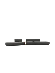 Modulares Design Sofa „Miley“ mit Beistelltisch (5-Sitzer) Chosen by Bloomingloft