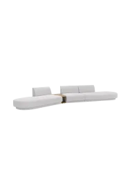 Modulares Design Sofa „Miley“ mit Beistelltisch (5-Sitzer) Chosen by Bloomingloft
