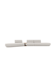 Modulares Design Sofa „Miley“ mit Beistelltisch (5-Sitzer) Chosen by Bloomingloft