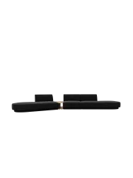 Modulares Design Sofa „Miley“ mit Beistelltisch (5-Sitzer) Chosen by Bloomingloft