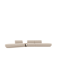 Modulares Design Sofa „Miley“ mit Beistelltisch (5-Sitzer) Chosen by Bloomingloft