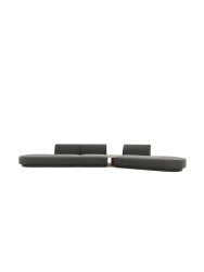 Modulares Design Sofa „Miley“ mit Beistelltisch (5-Sitzer) Chosen by Bloomingloft