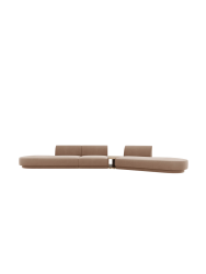 Modulares Design Sofa „Miley“ mit Beistelltisch (5-Sitzer) Chosen by Bloomingloft