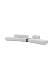 Modulares Design Sofa „Miley“ mit Beistelltisch (5-Sitzer) Chosen by Bloomingloft