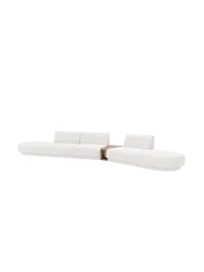 Modulares Design Sofa „Miley“ mit Beistelltisch (5-Sitzer) Chosen by Bloomingloft